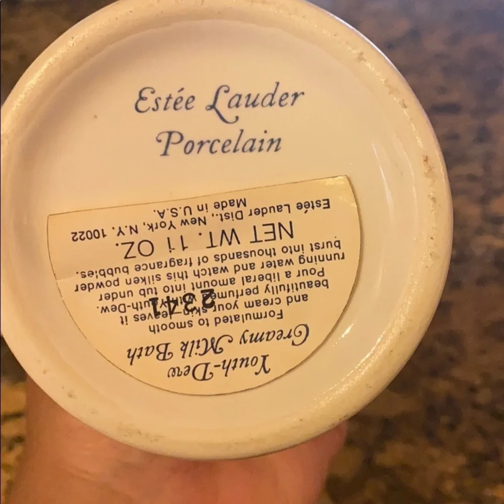 ESTEE LAUDER Beautiful Vintage  ART DECO PORCELAIN